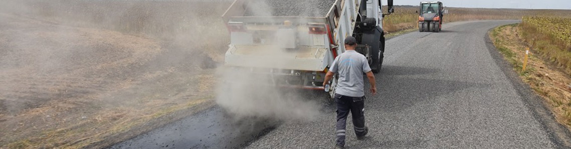 Kırsalda yol seferberliği