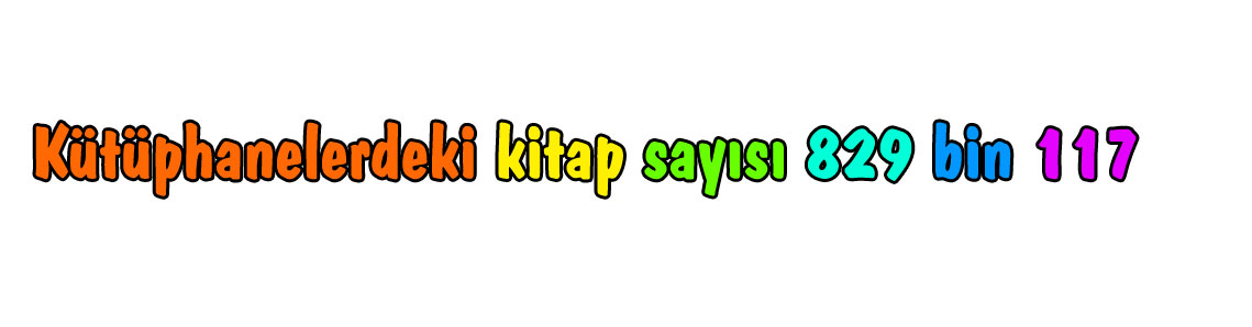 Kütüphanelerdeki kitap sayısı 829 bin 117