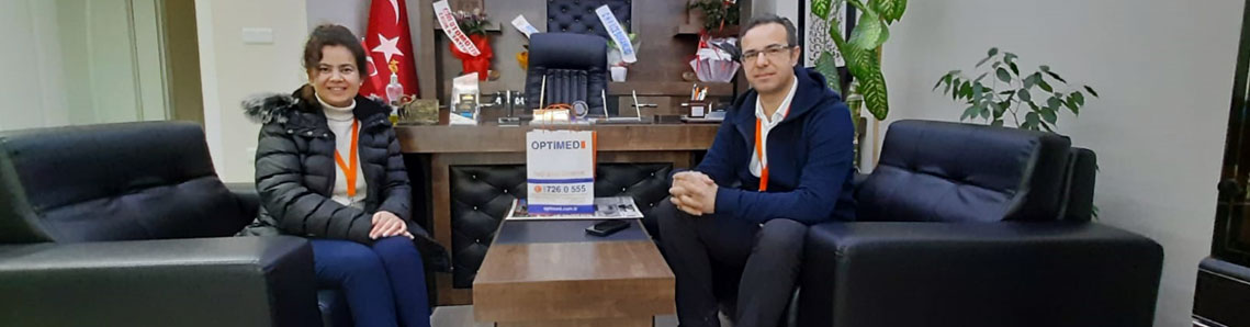 Optimed Hastanesi gazetecileri unutmadı