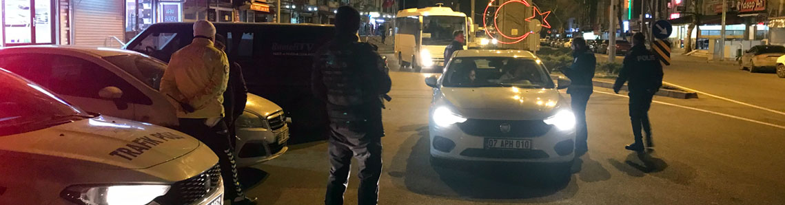 Polisin gece mesaisi