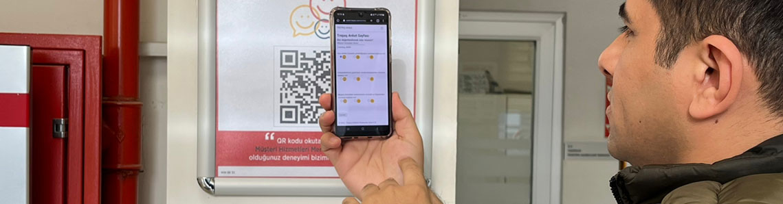Hizmet kalitesini ölçmede QR KOD dönemi