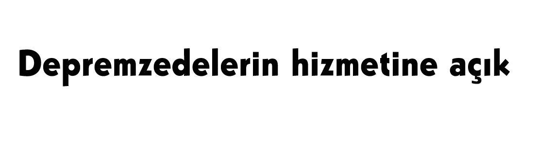 Pansiyon, afetzedeler için hazırlatıldı