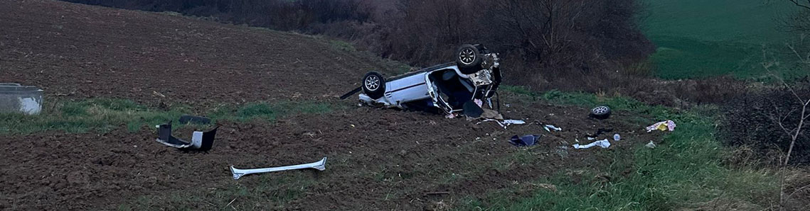 Hastane bayırında feci kaza