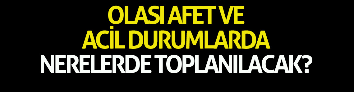 Muratlılılar dikkat! Buralarda toplanacaksınız