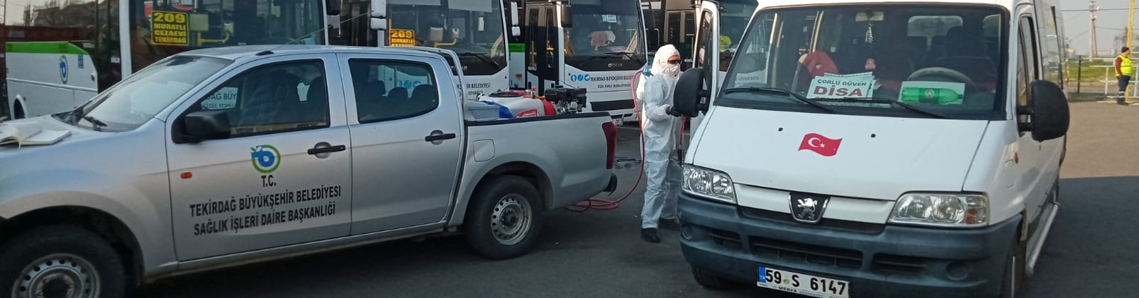 Servis araçları artık daha hijyenik