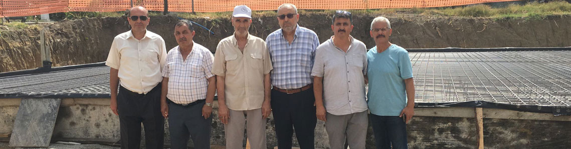 Temeli atıldı! İlçeye yeni Camii