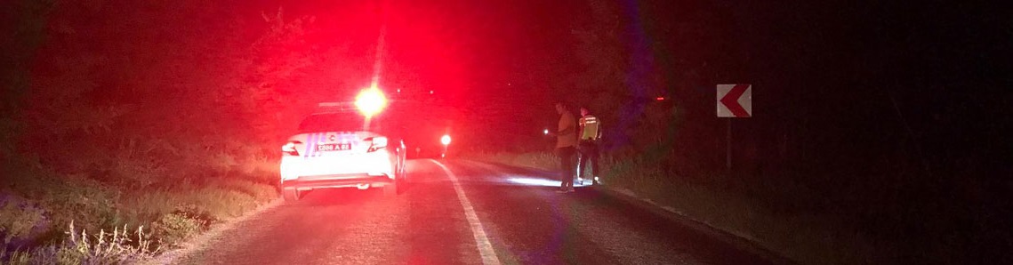 Motosikletten düşen sürücü yaralandı