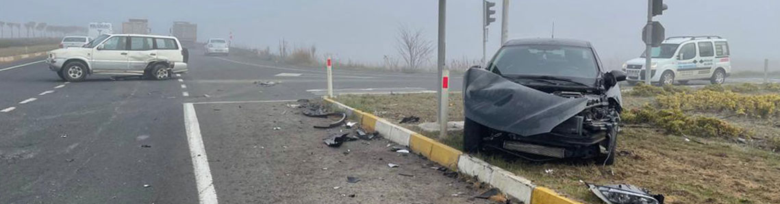 Çevreyolunda talihsiz kaza: 2 yaralı