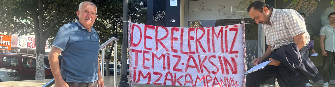 Derelerimiz temiz aksın!