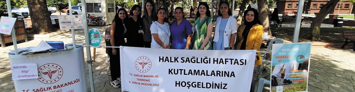 Halk Sağlığı Haftası kutlandı