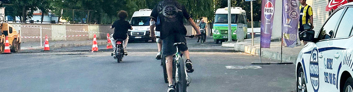 Bisiklet kullanımı ile trafikte tehlike başladı