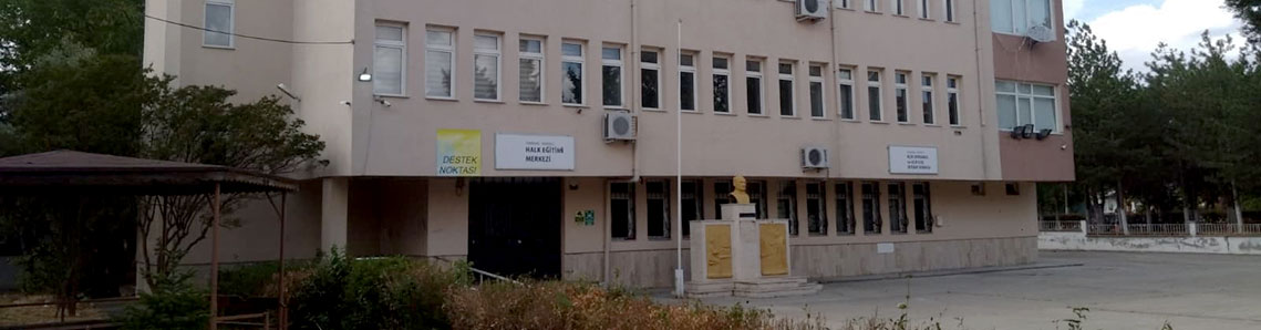 Muratlı Halk Eğitimi Merkezi binası iki yıldır atıl