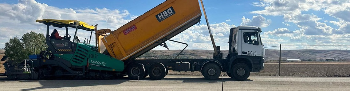 Muratlı Süleymanpaşa yolunda hummalı çalışma